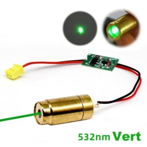 Laser vert pour maquettes