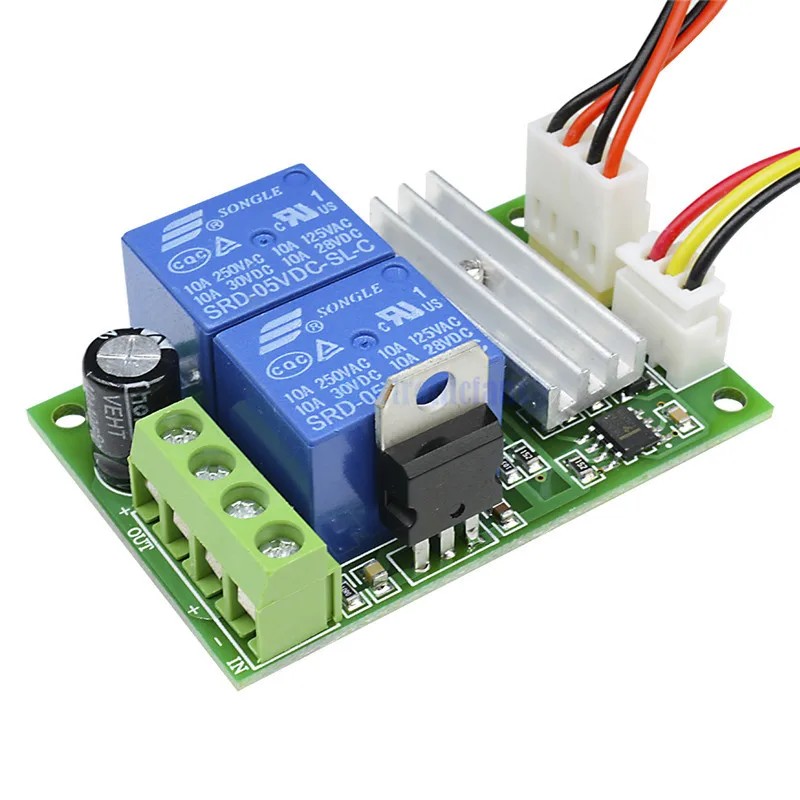 Contrôleur 6-24V - AV/AR - 2 Boutons Vert/Rouge – Image 2