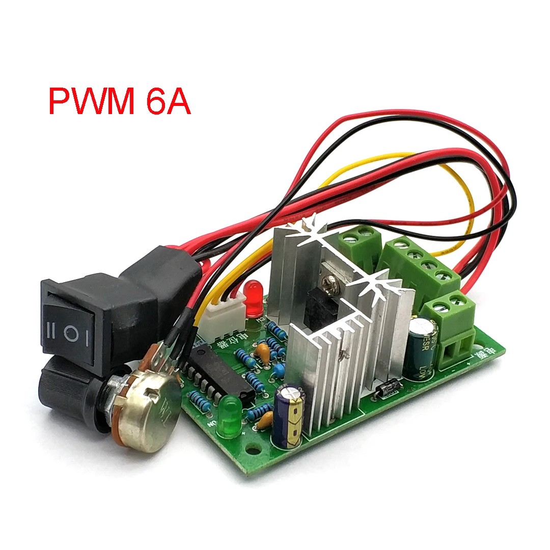 Contrôleur 6-30V - AV/AR - PWM 6A - Interrupteur – Image 2