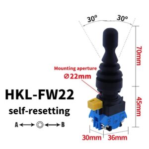 Joystick HKL-FW22 - 2NO - Self Momentary