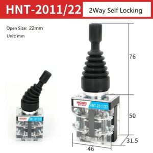 Joystick HNT-2011/22 - 2NO - Self Lock