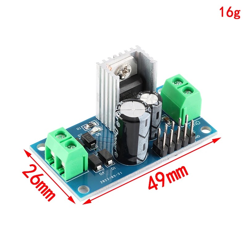 Transformateur LM7812 - 8-24V -> 12V – Image 2