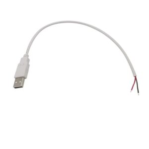 Cable USB Male 2 fils