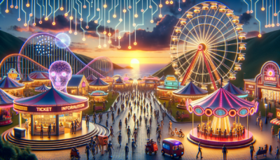 Fête Foraine vue par l'IA
