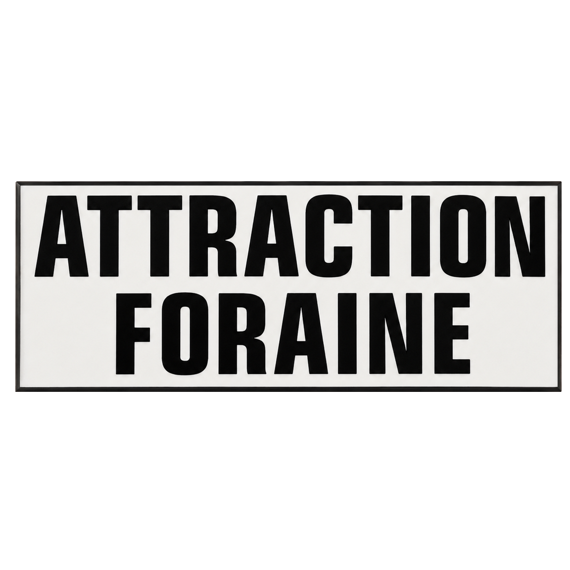 Pare-soleil rétroéclairé à LED « ATTRACTION FORAINE » – Image 2