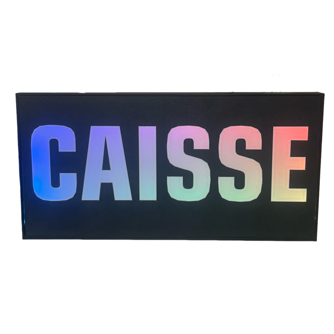 Panneau Caisse RGB